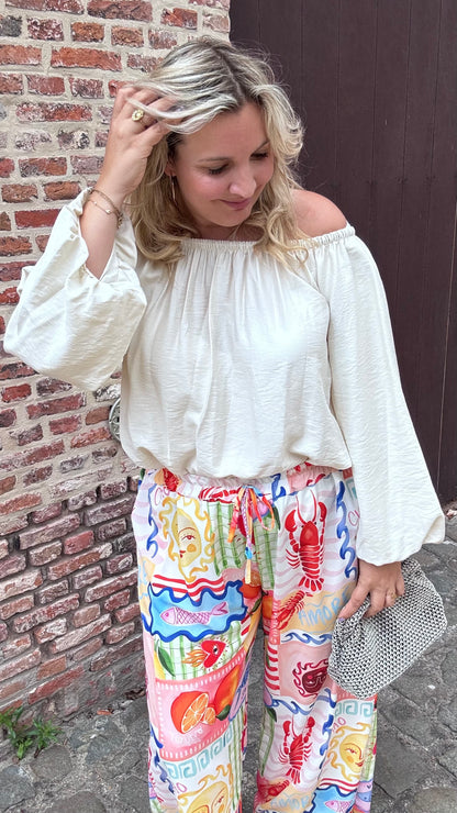 Umnia blouse - Beige