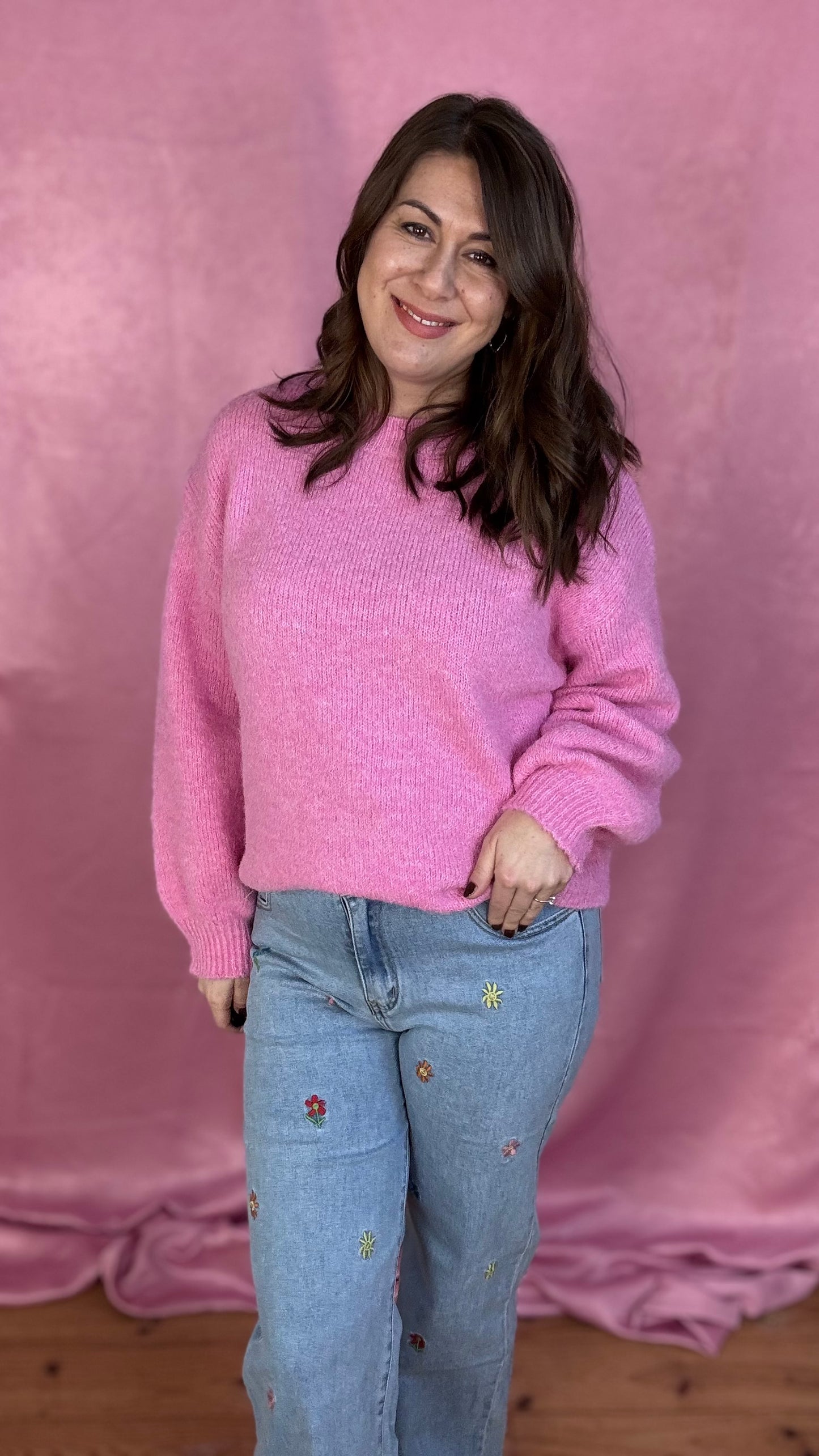 Lollipop trui - Roze