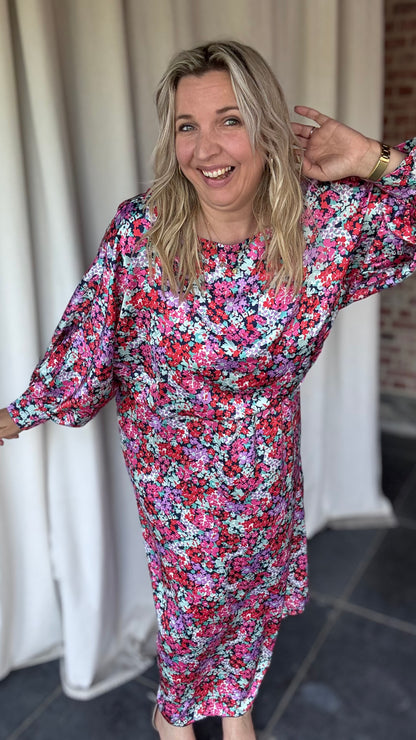 Bellini dress - Purple flowers