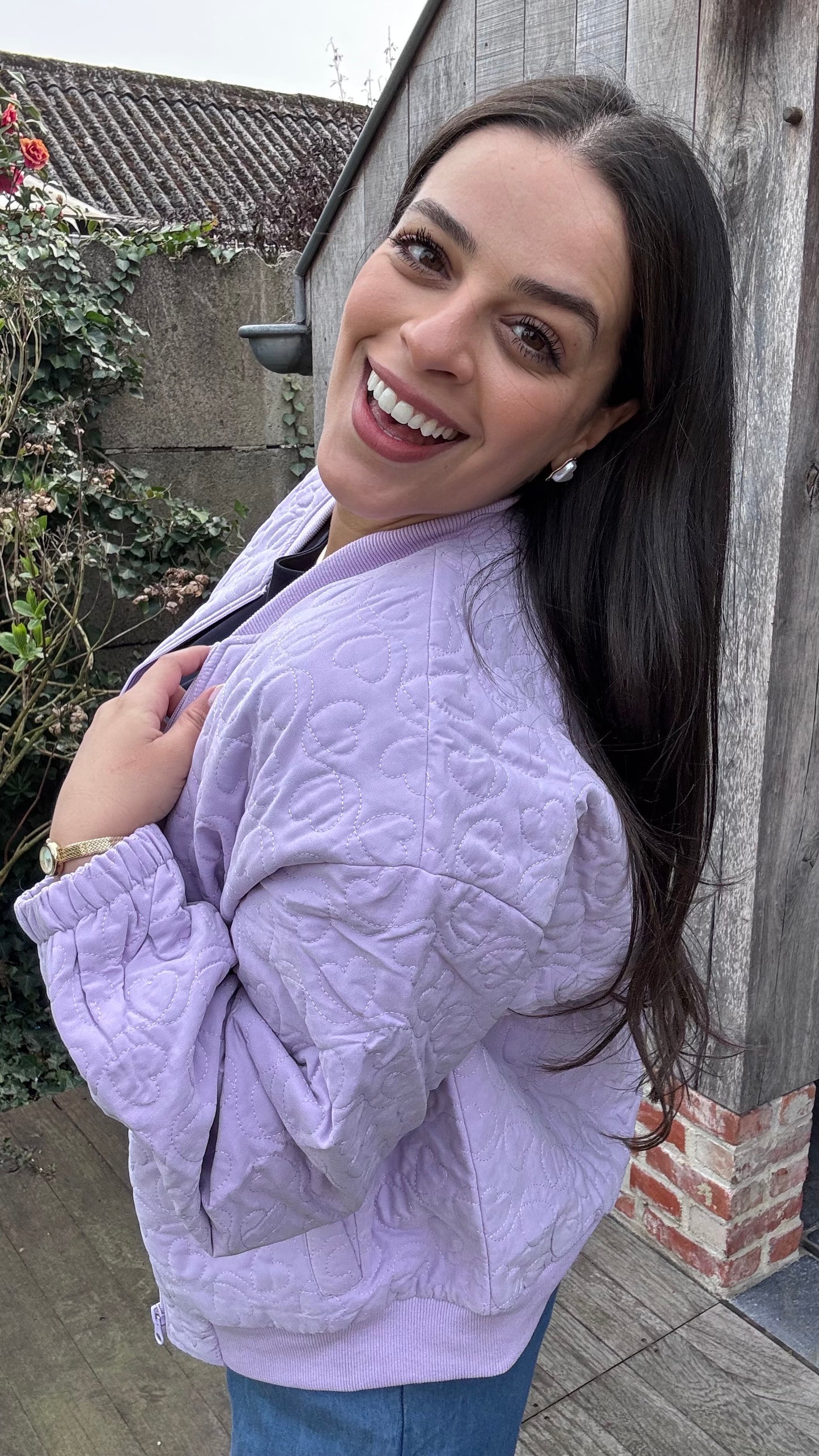 Nini bomber - lila
