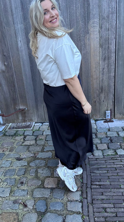 Silky muse rok - Zwart