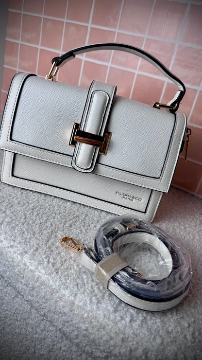 Glenn schoudertas - Wit