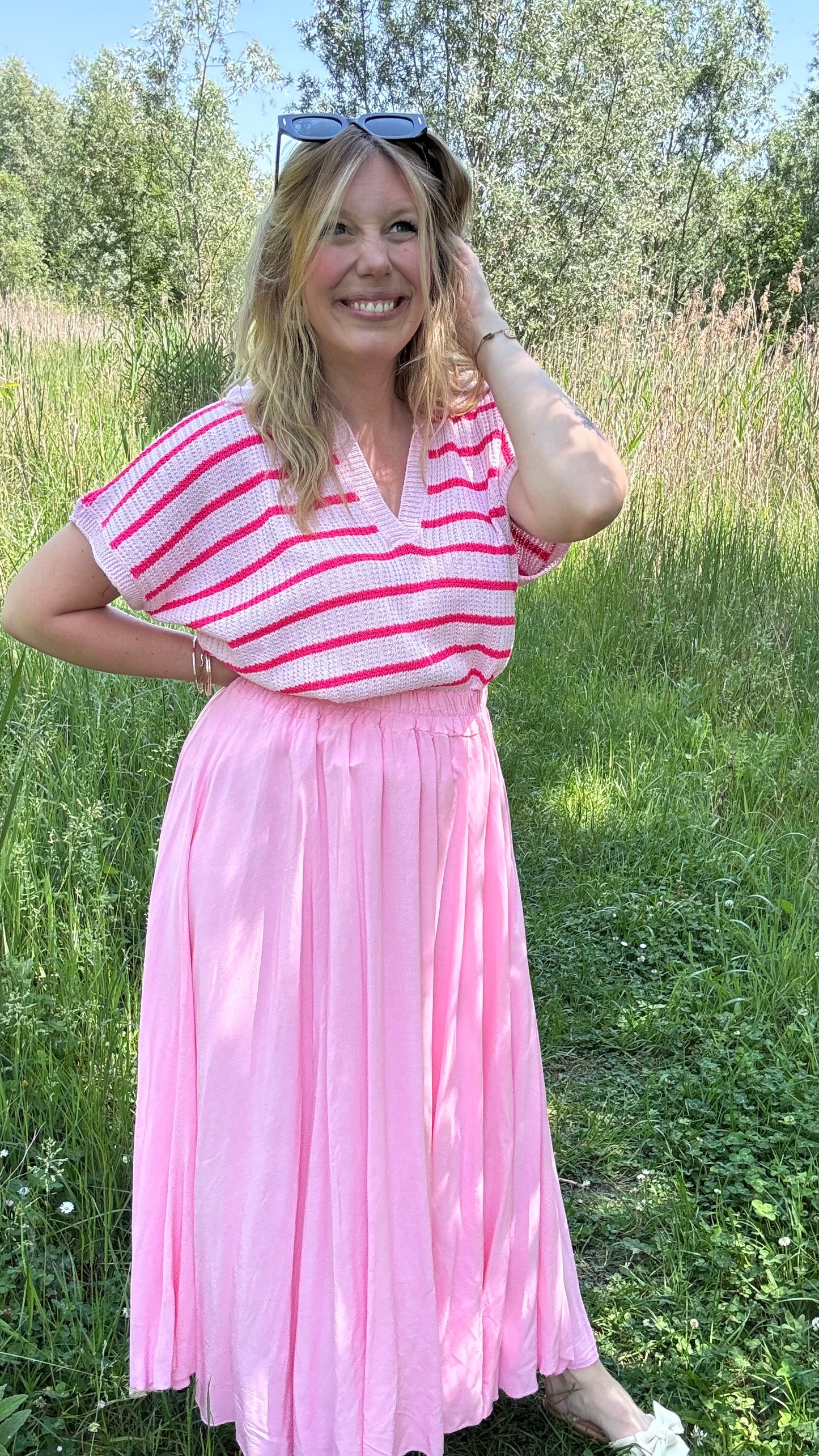 Riva polo - Roze/fuchsia