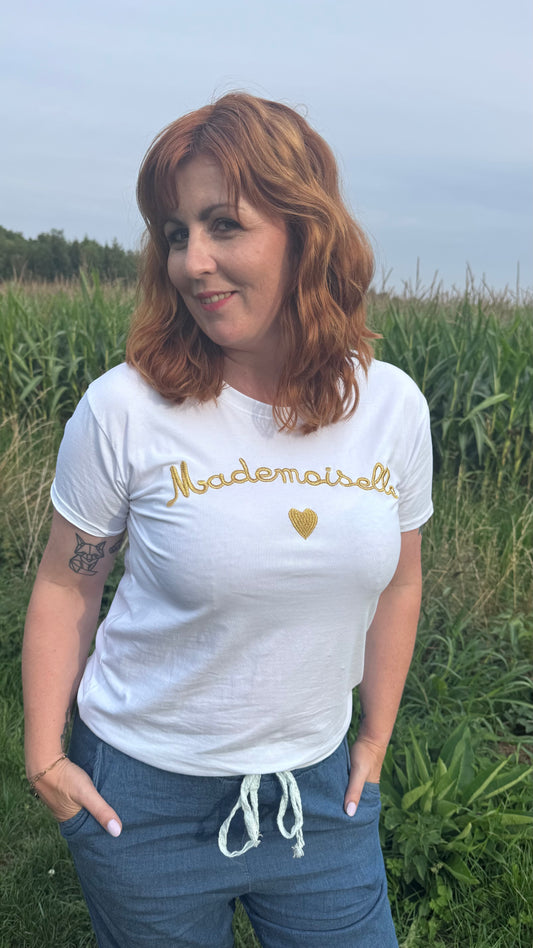 Mademoiselle shirt - goud