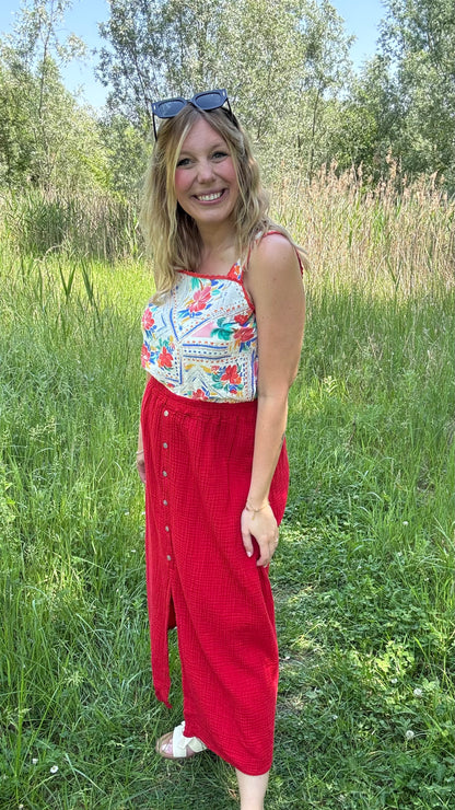 Ruth tetra rok - Rood
