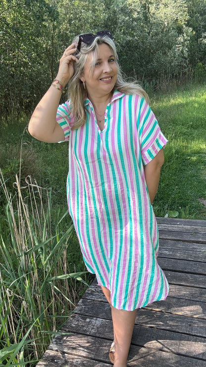 Coast dress - Groen