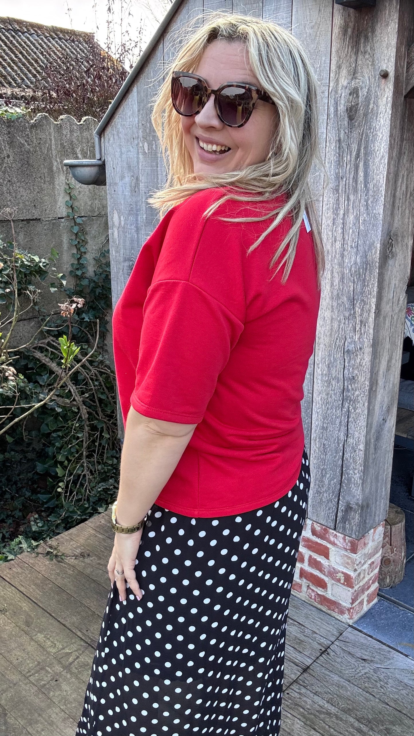 Mellow shirt - Rood