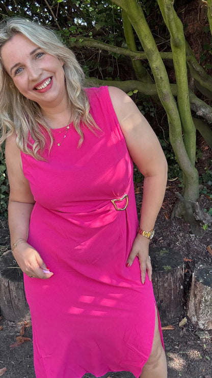 Victoria jurk - Roze