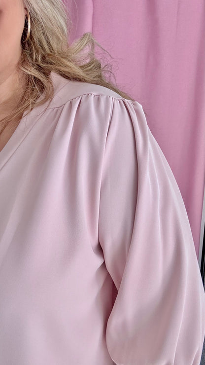Mezza blouse - roze