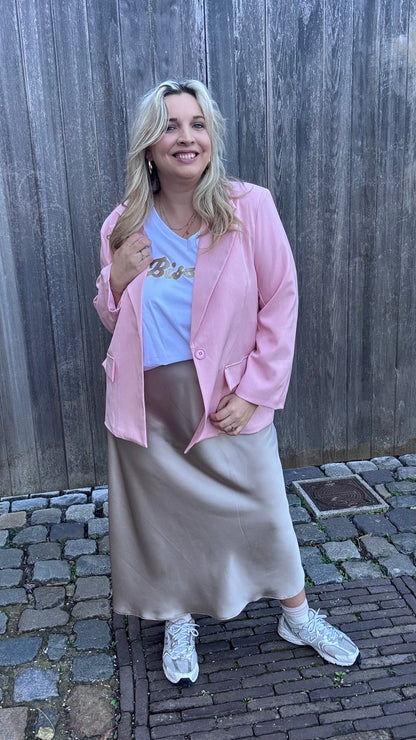 Silky muse rok - Champagne