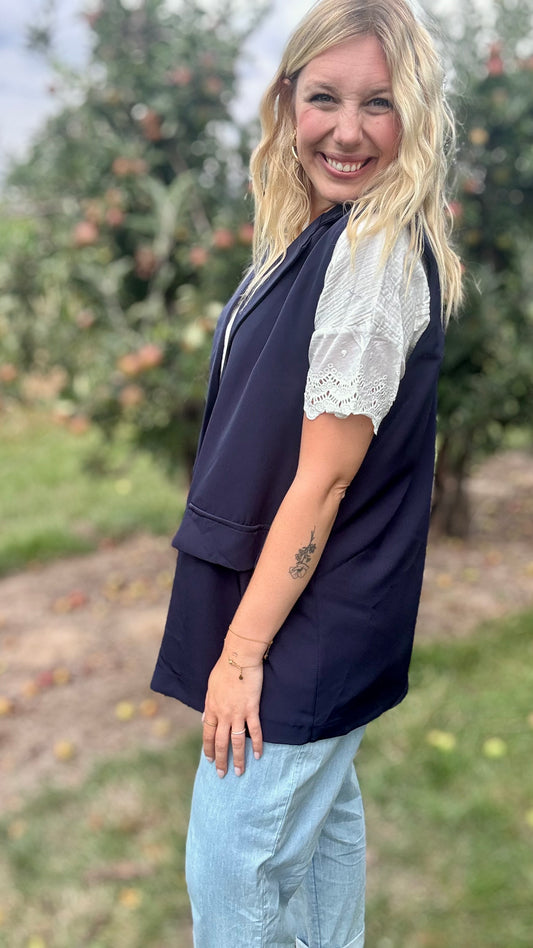 Cleo blazer - Navy
