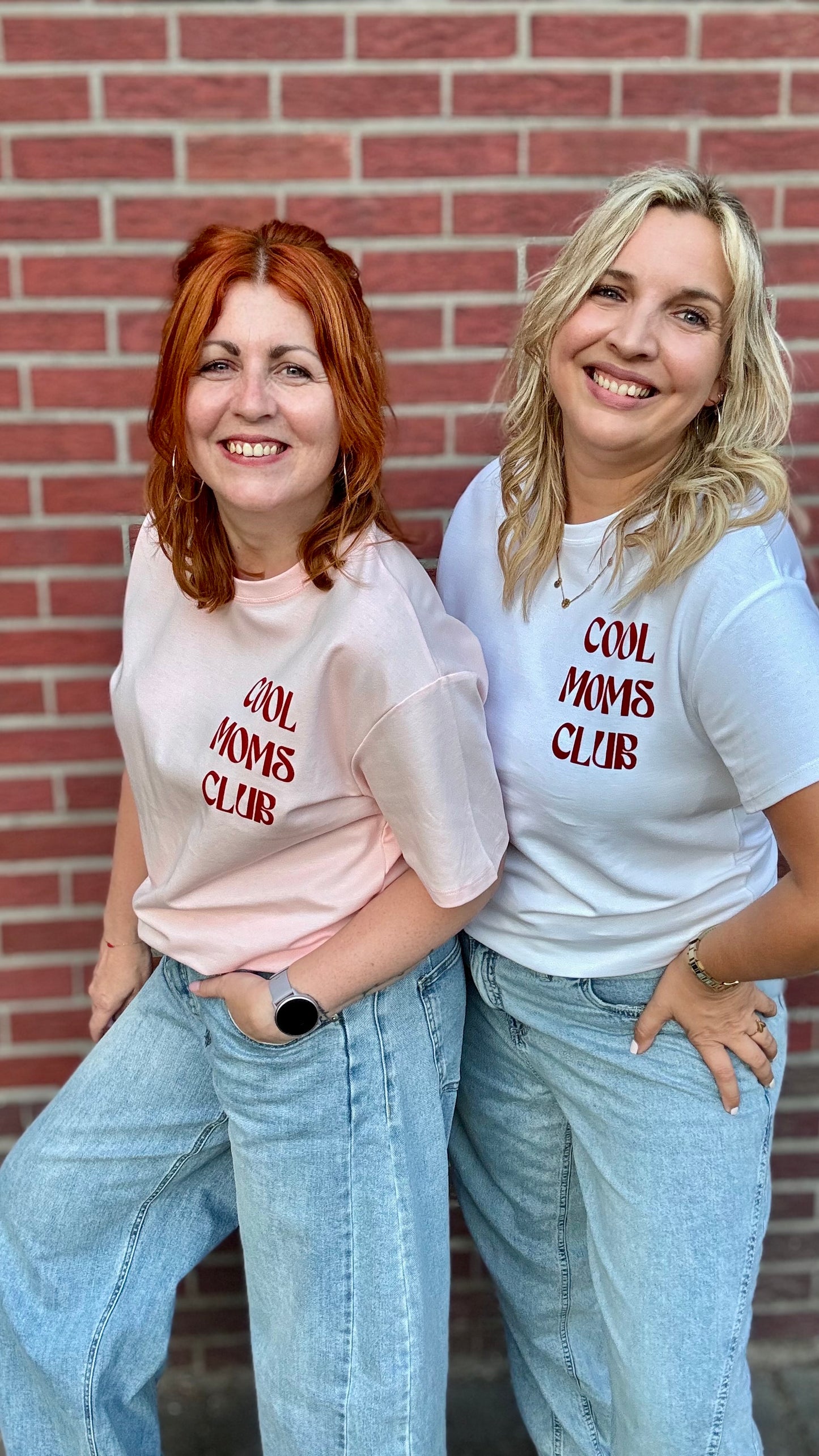 Cool moms club Shirt - Wit