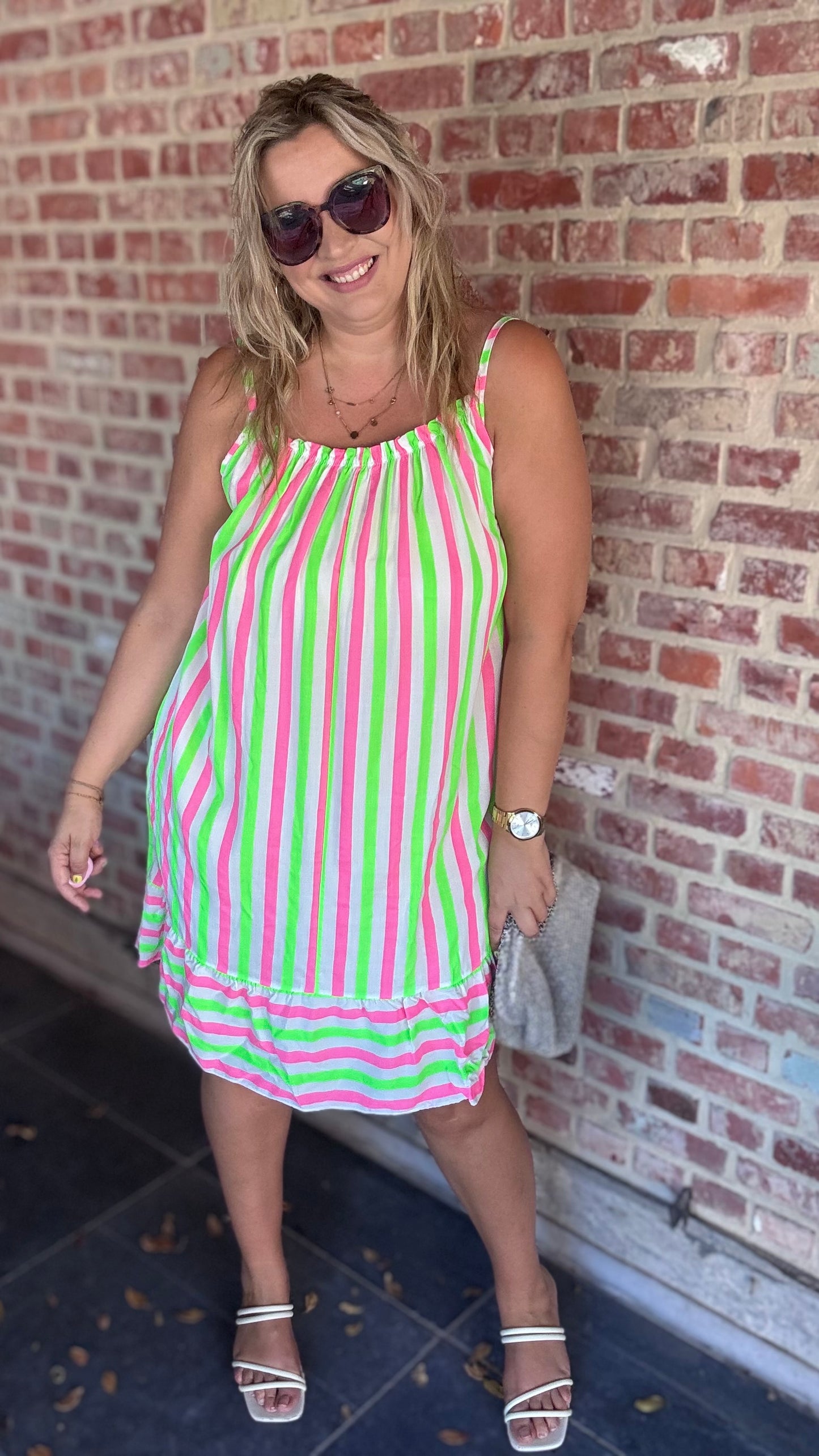 Neon jurk