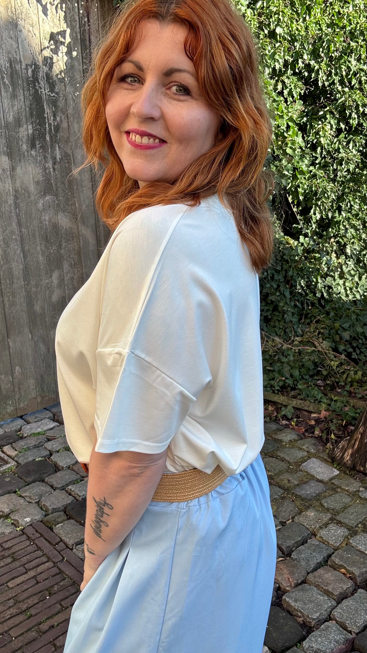 The perfect basic shirt - Wit