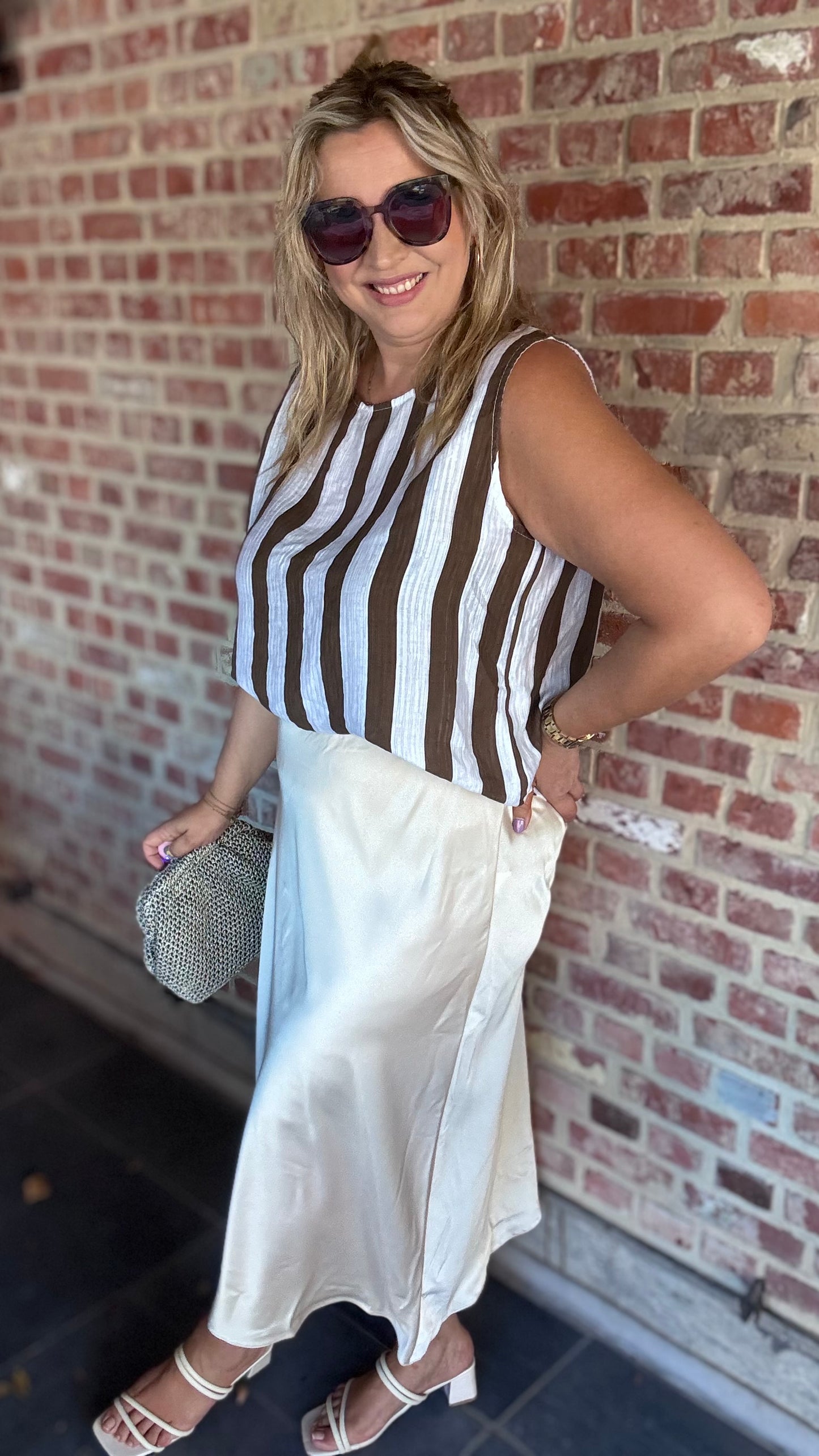 Silky muse rok - Crème