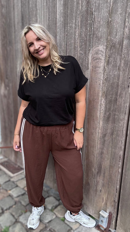 Billie jogging - Chocolat