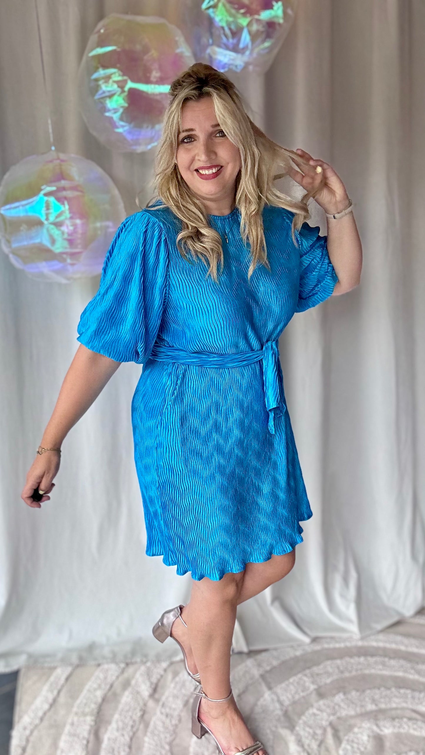 Bubbleblue dress