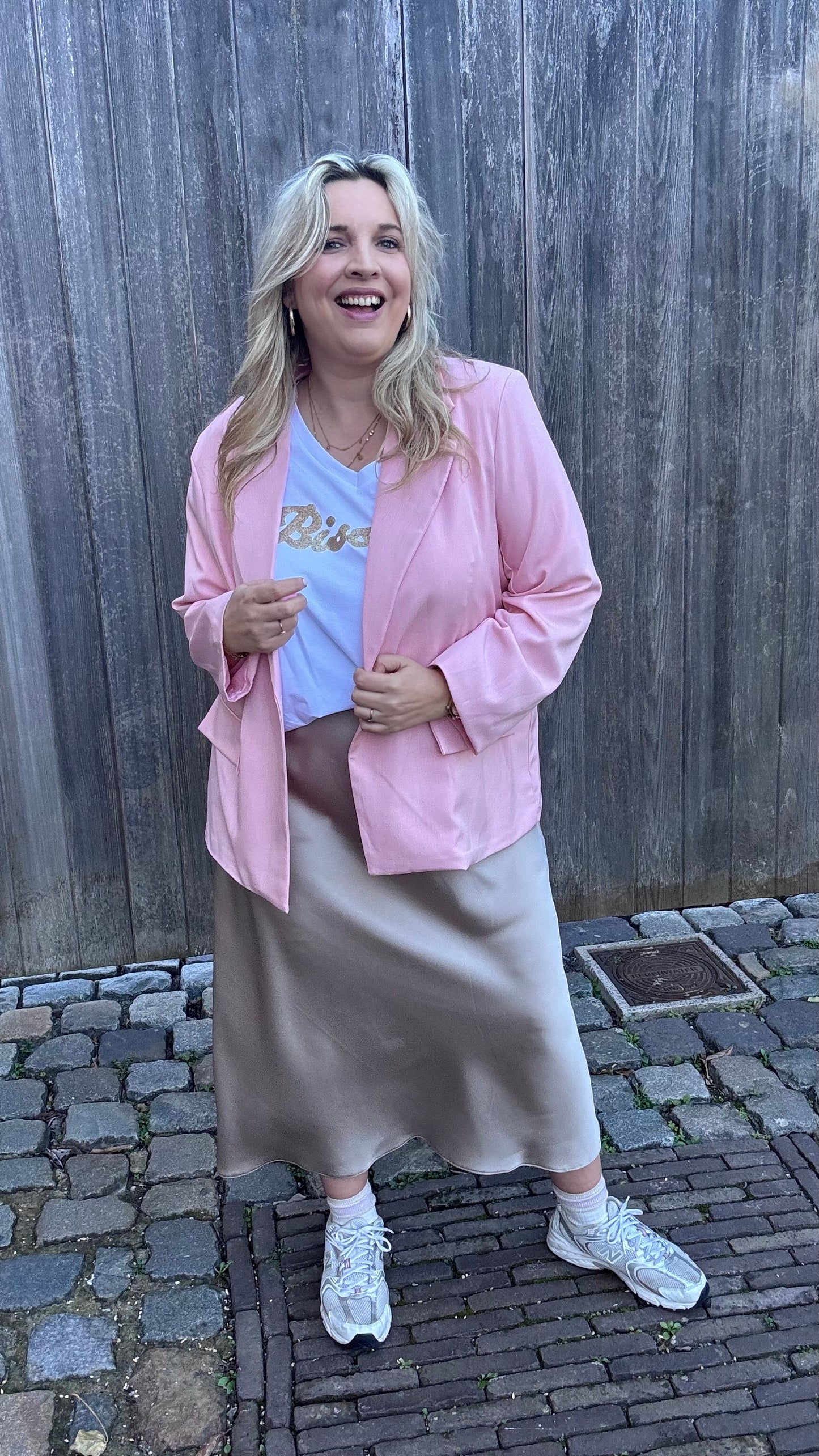Silky muse rok - Champagne