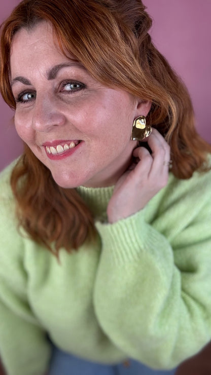 Lollipop trui - Lime