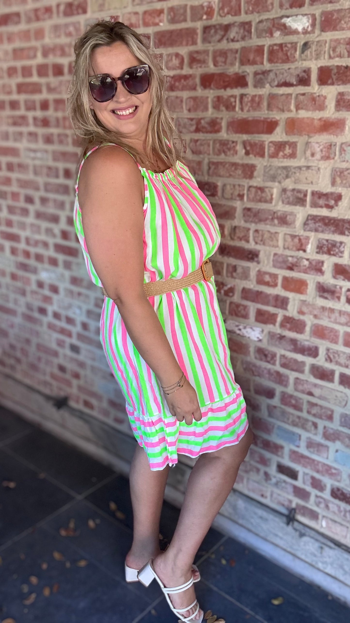 Neon jurk