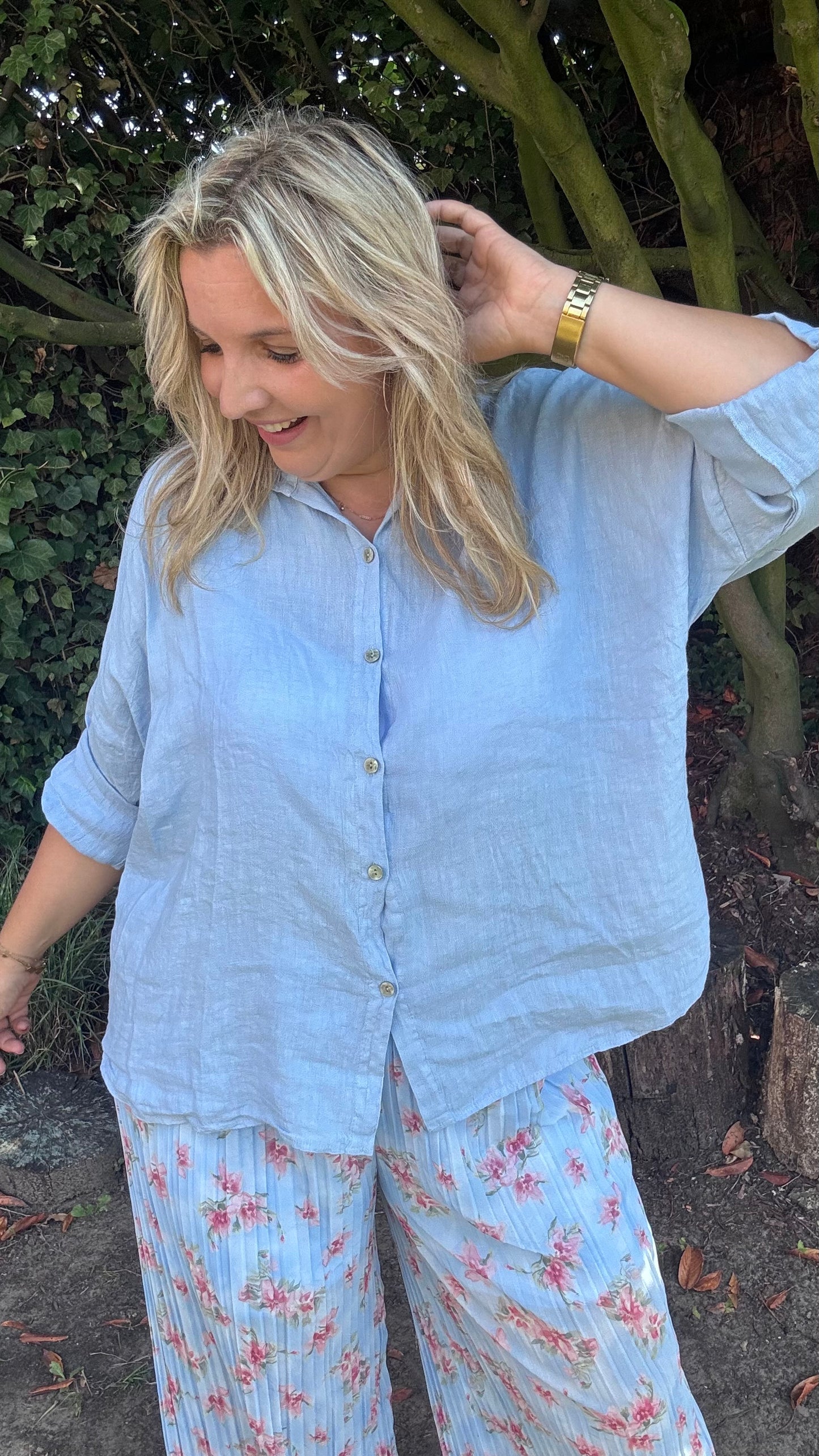 Mika blouse - Blauw