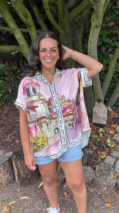 Marrakesh blouse - Roze