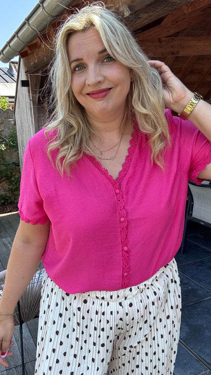 Monique blouse - Roze