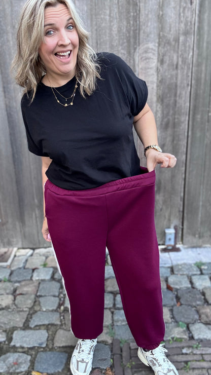Ciel joggingbroek - Burgundy