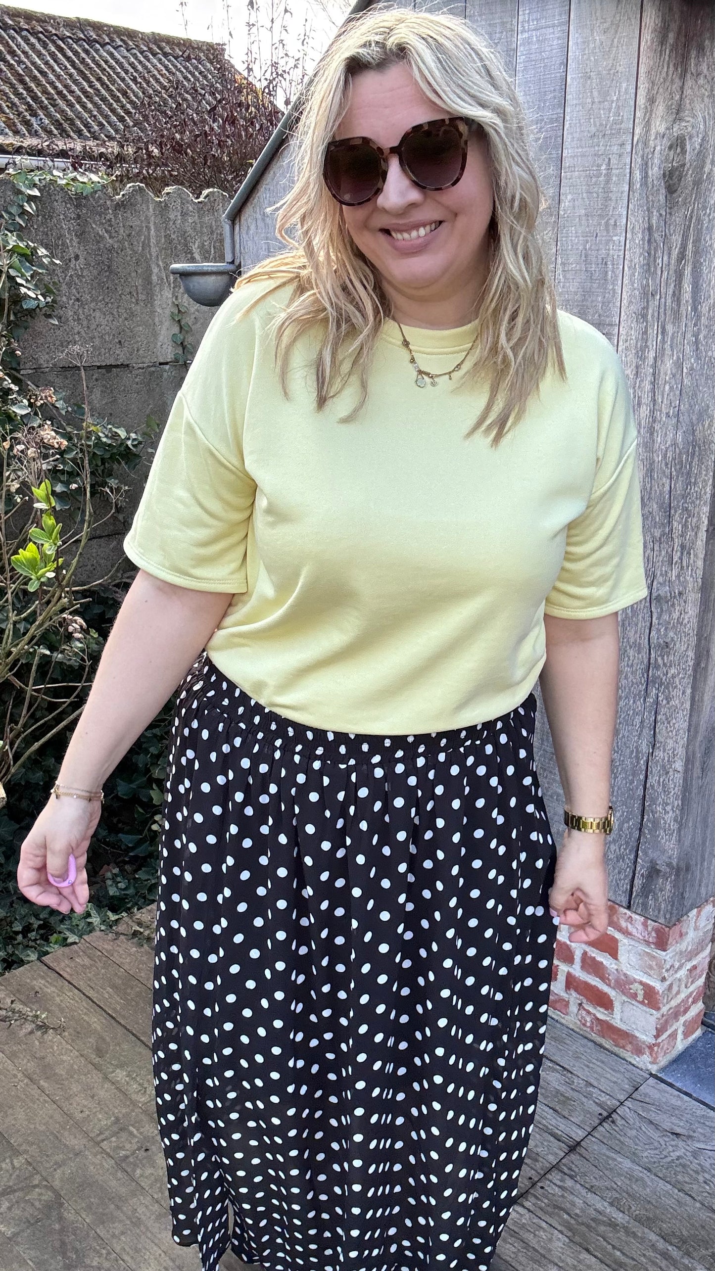 Mellow shirt - Geel
