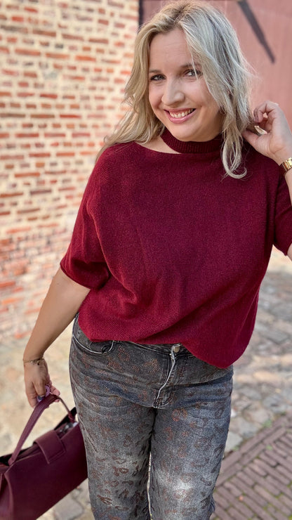 Noua knit - Bordeaux