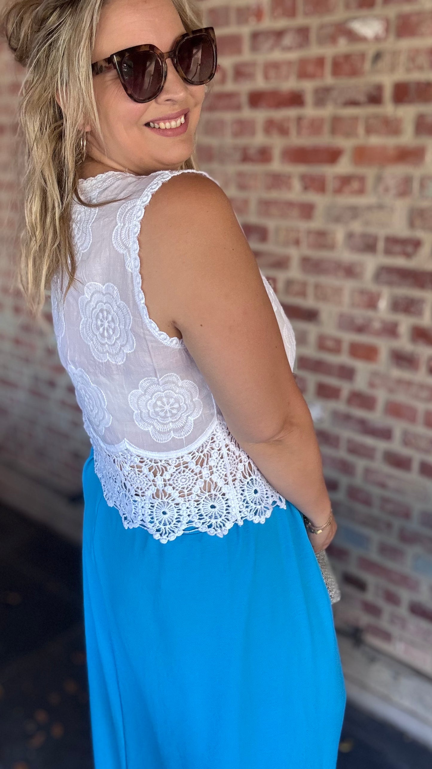 Bohemian gilet