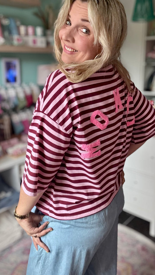 Mommy shirt - Burgundy