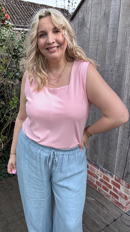 Kaith top Curve - Roze
