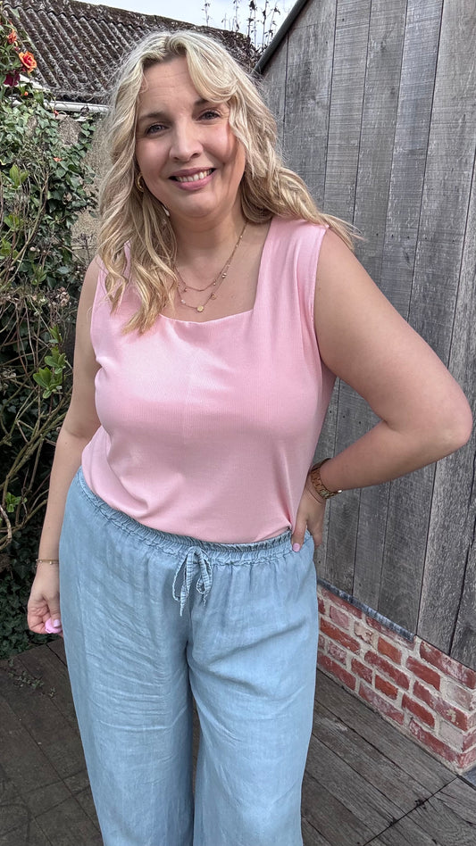Kaith top Curve - Roze
