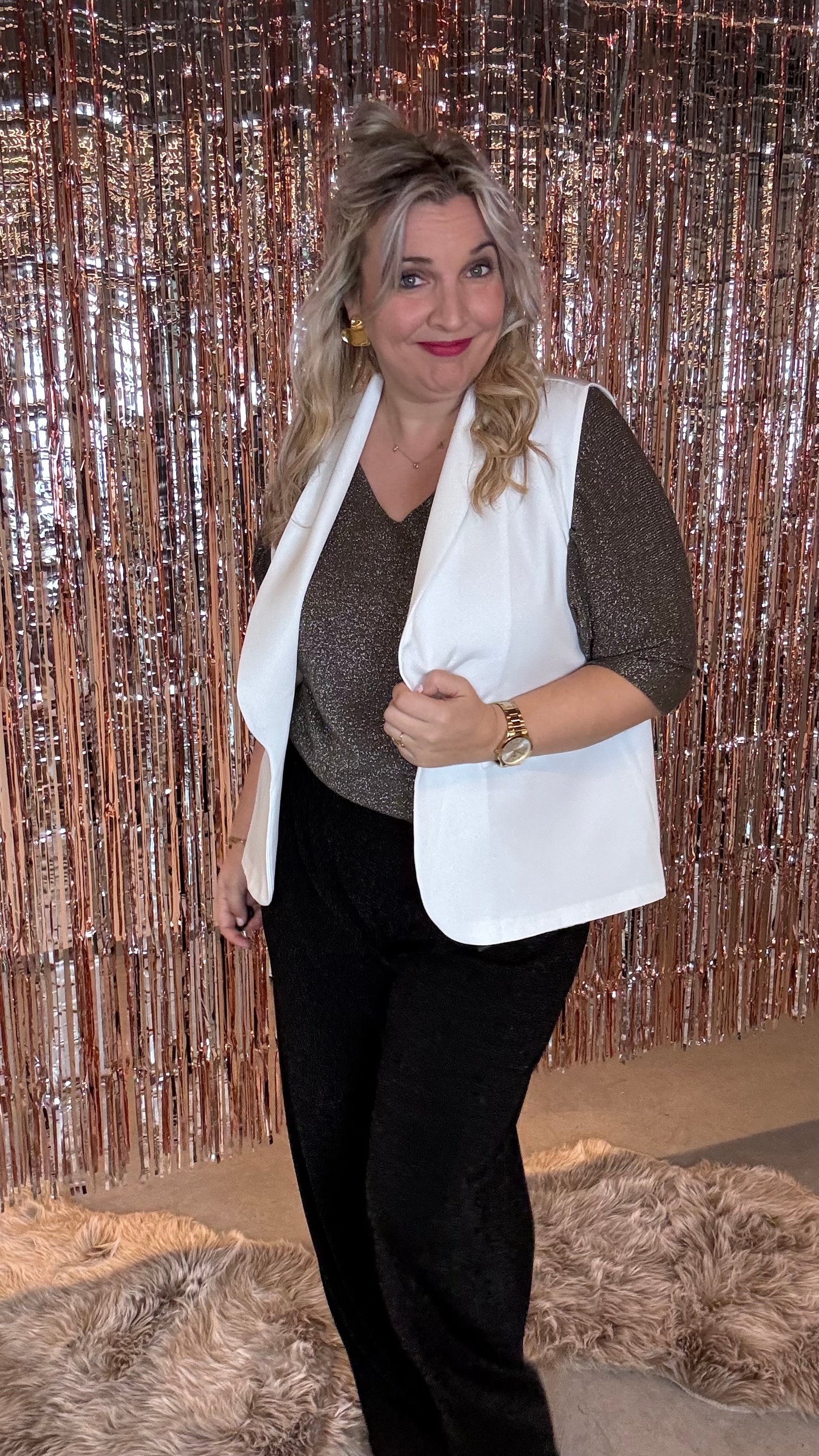 Cléonne blazer - Wit