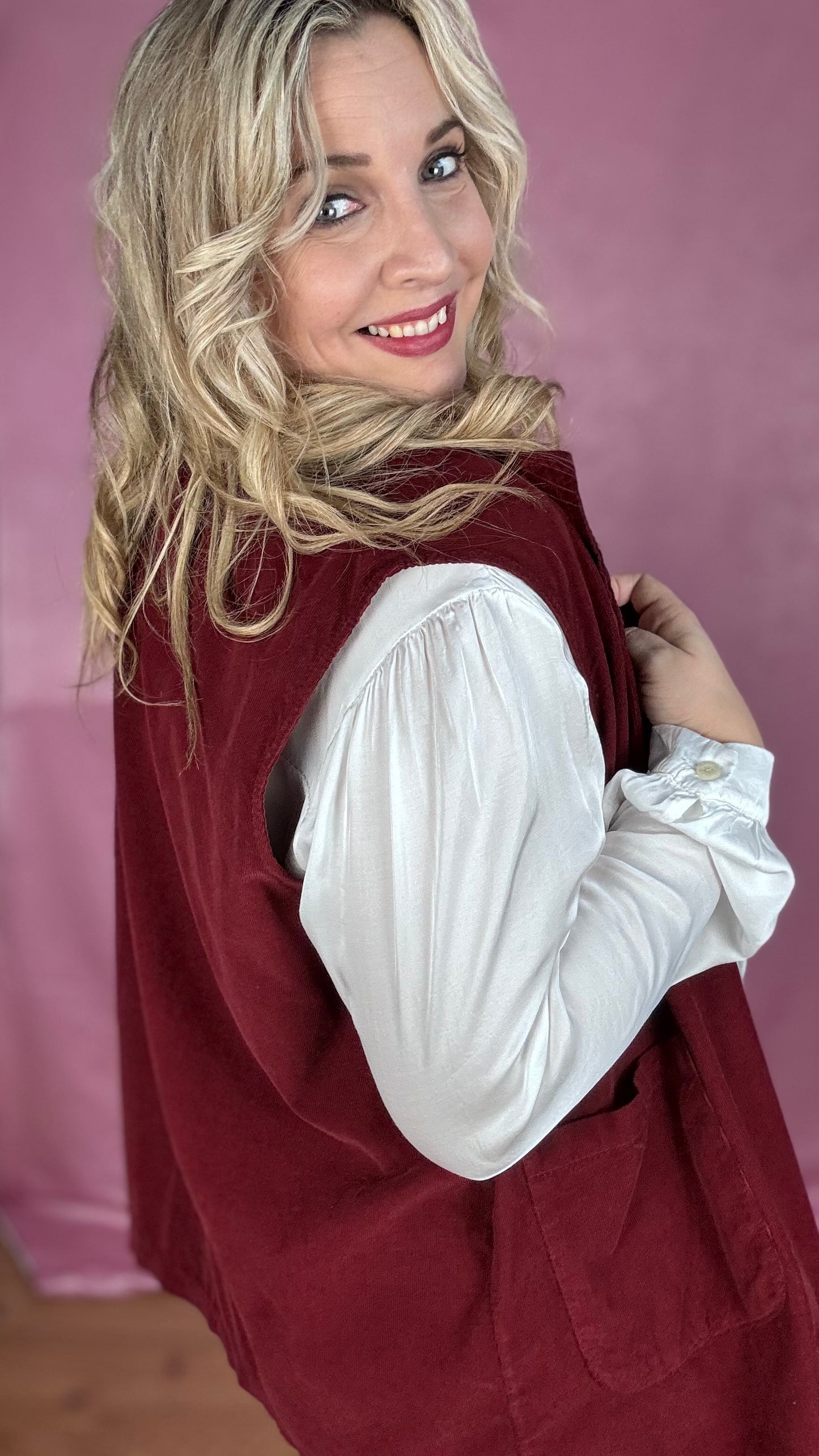 Peggy blazer - Wijnrood