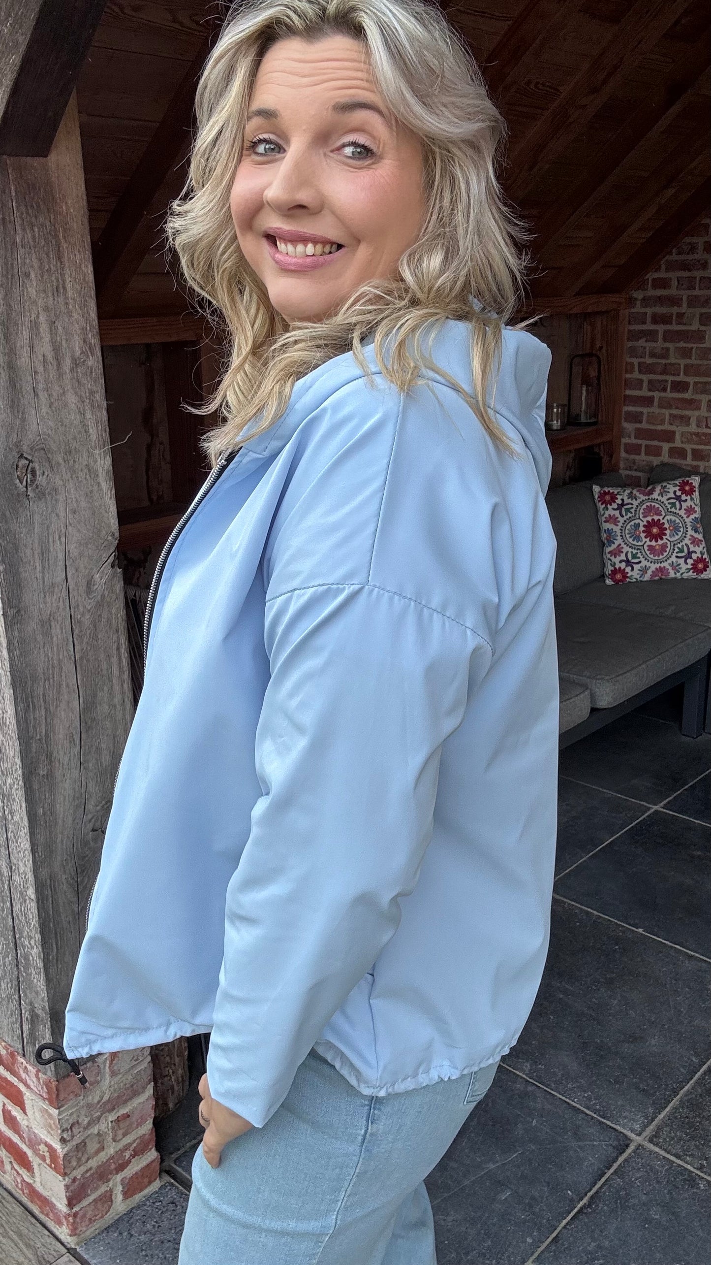 Kim jas - Blauw