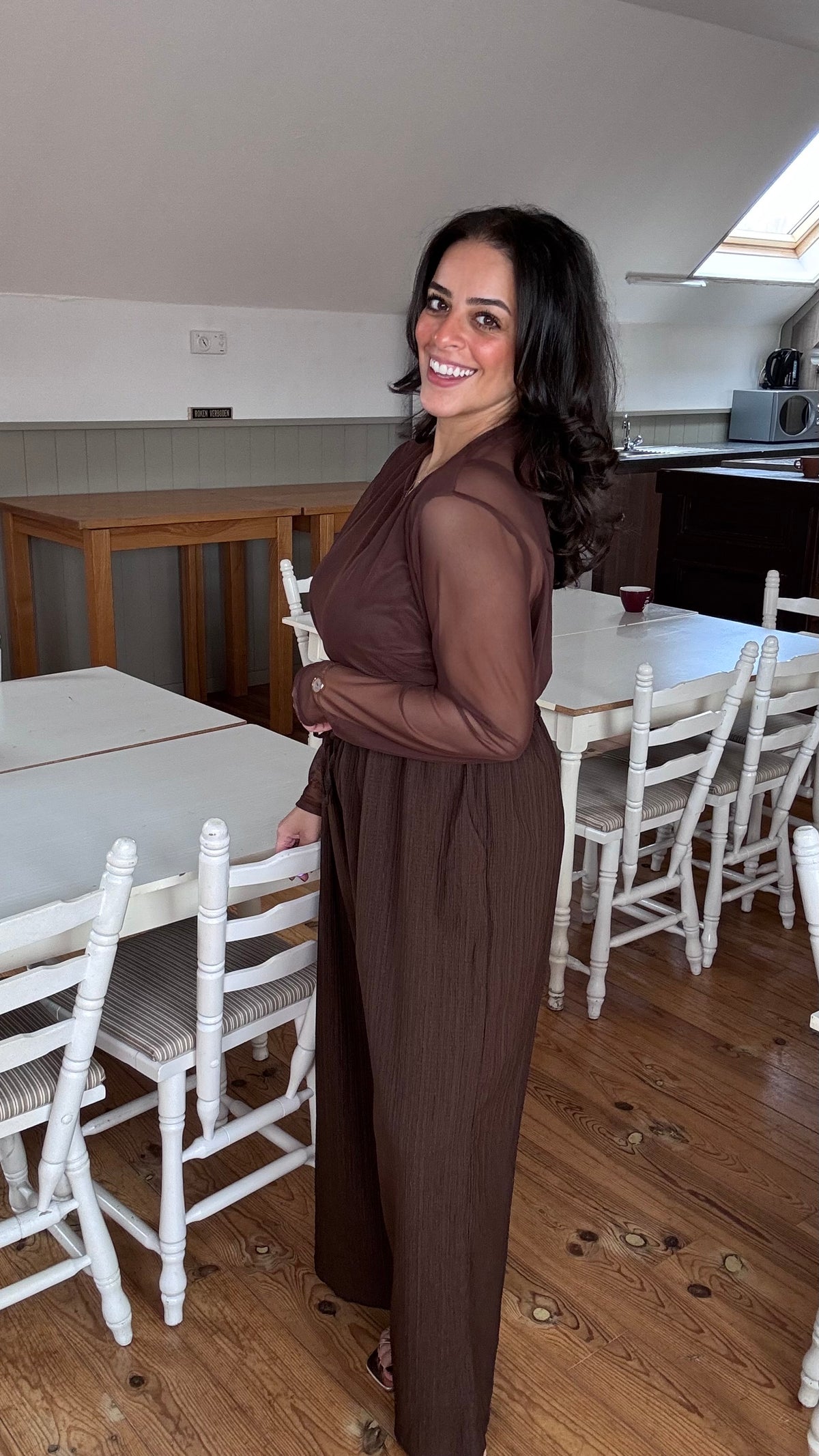 Bella palazzo pants - Bruin