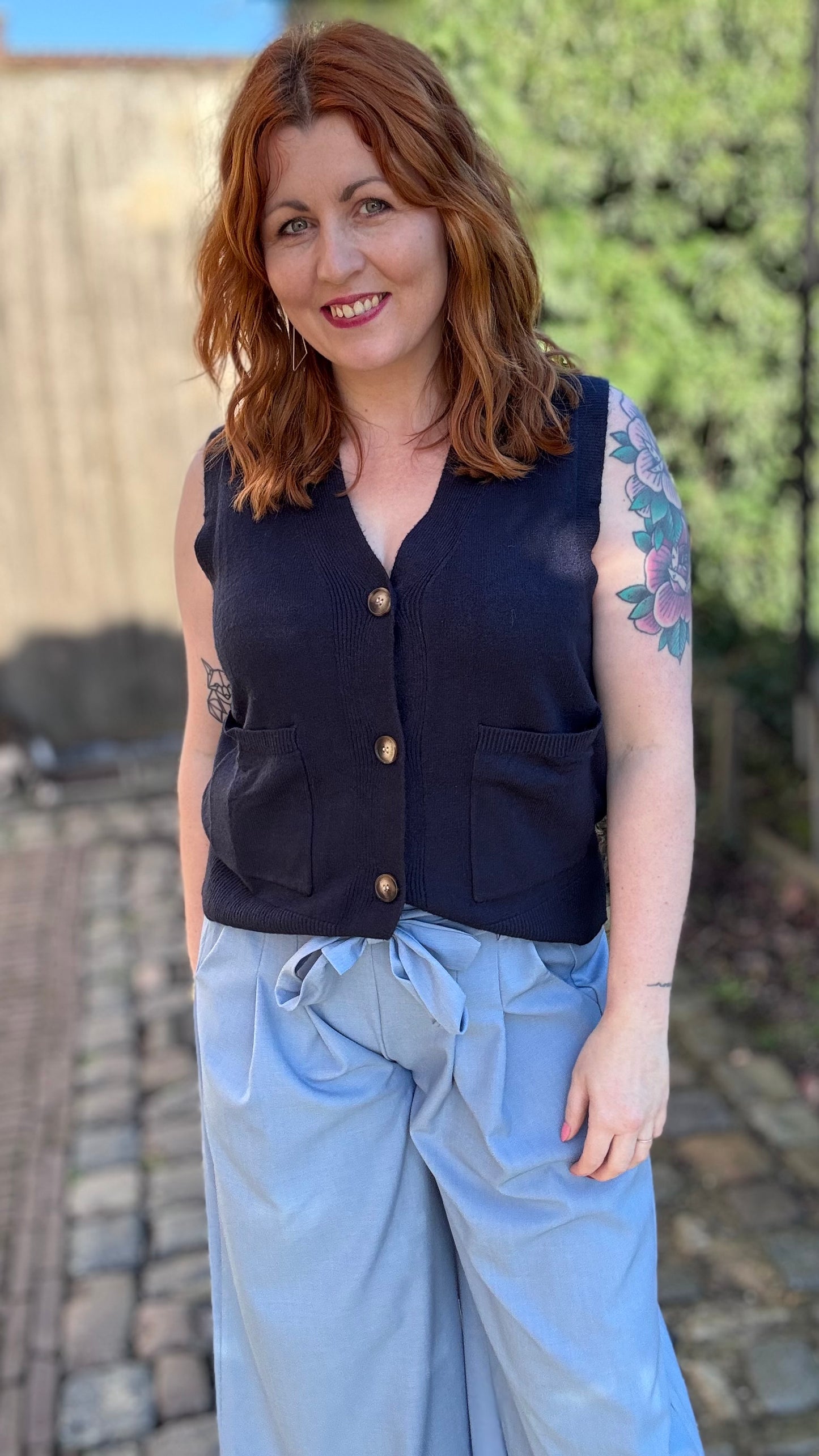 Sunny top - Navy