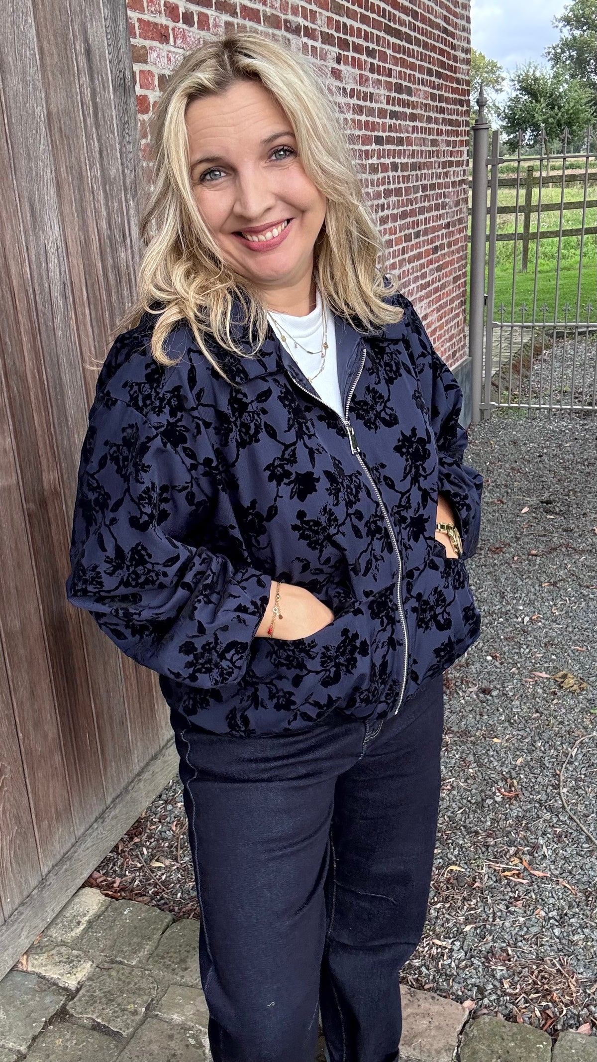 Royal rebel bomber - Donkerblauw