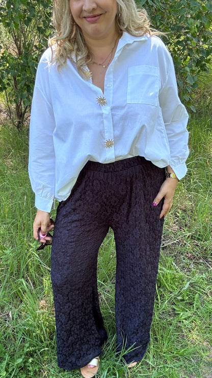Amélie broek  Curve - Donkerblauw