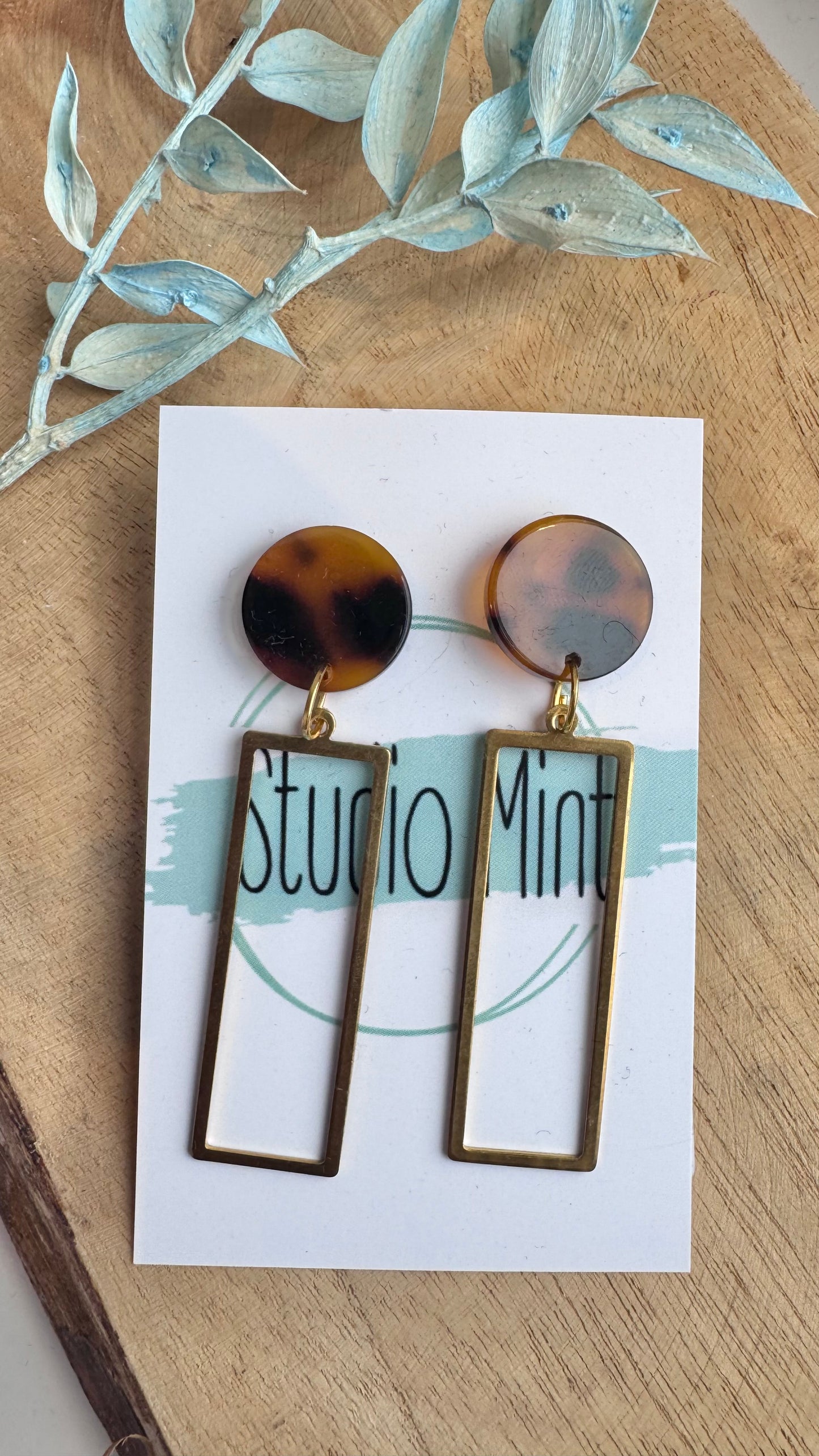 Zelfgemaakte oorbellen