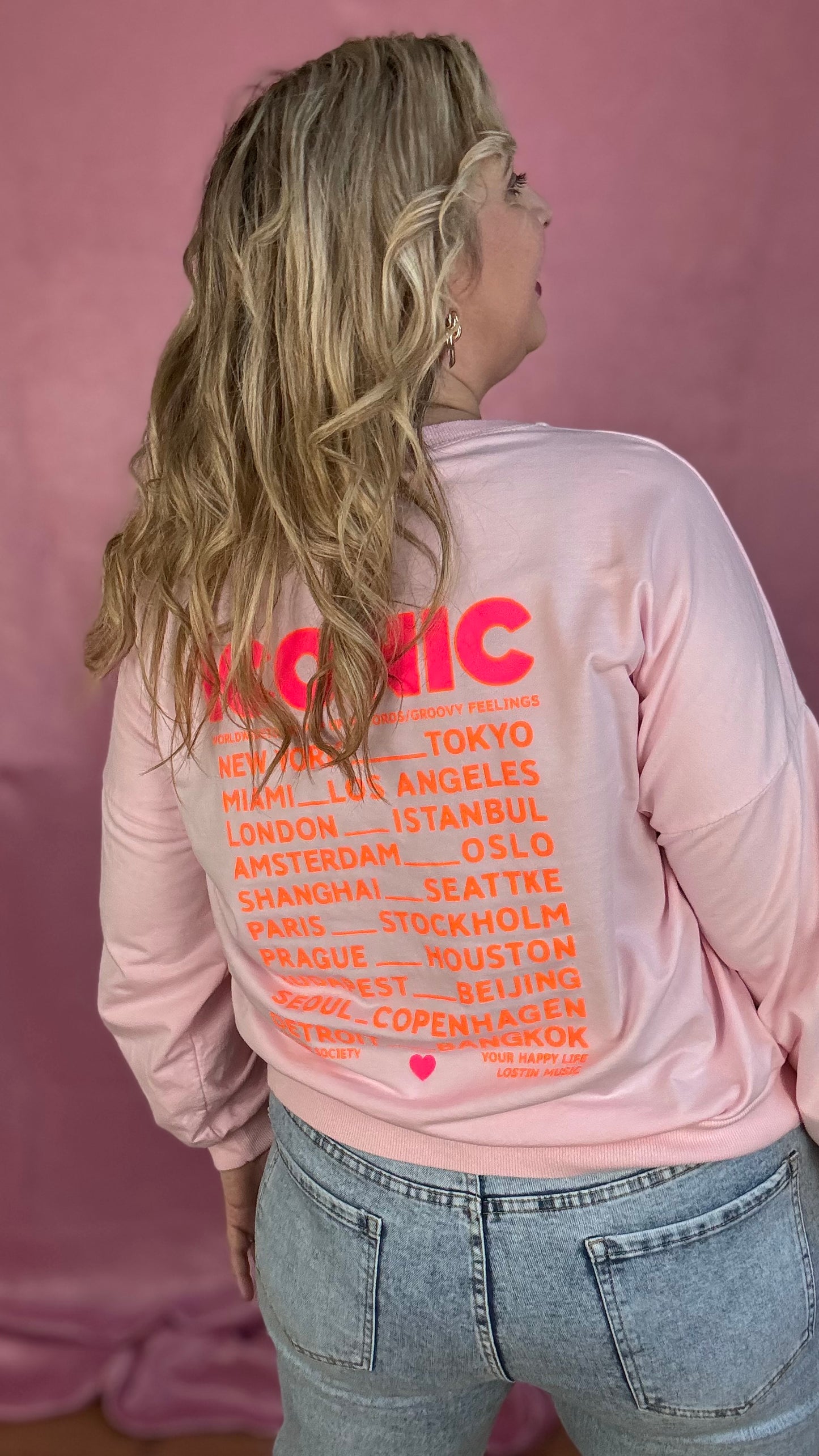 Iconic sweater - Lichtroze