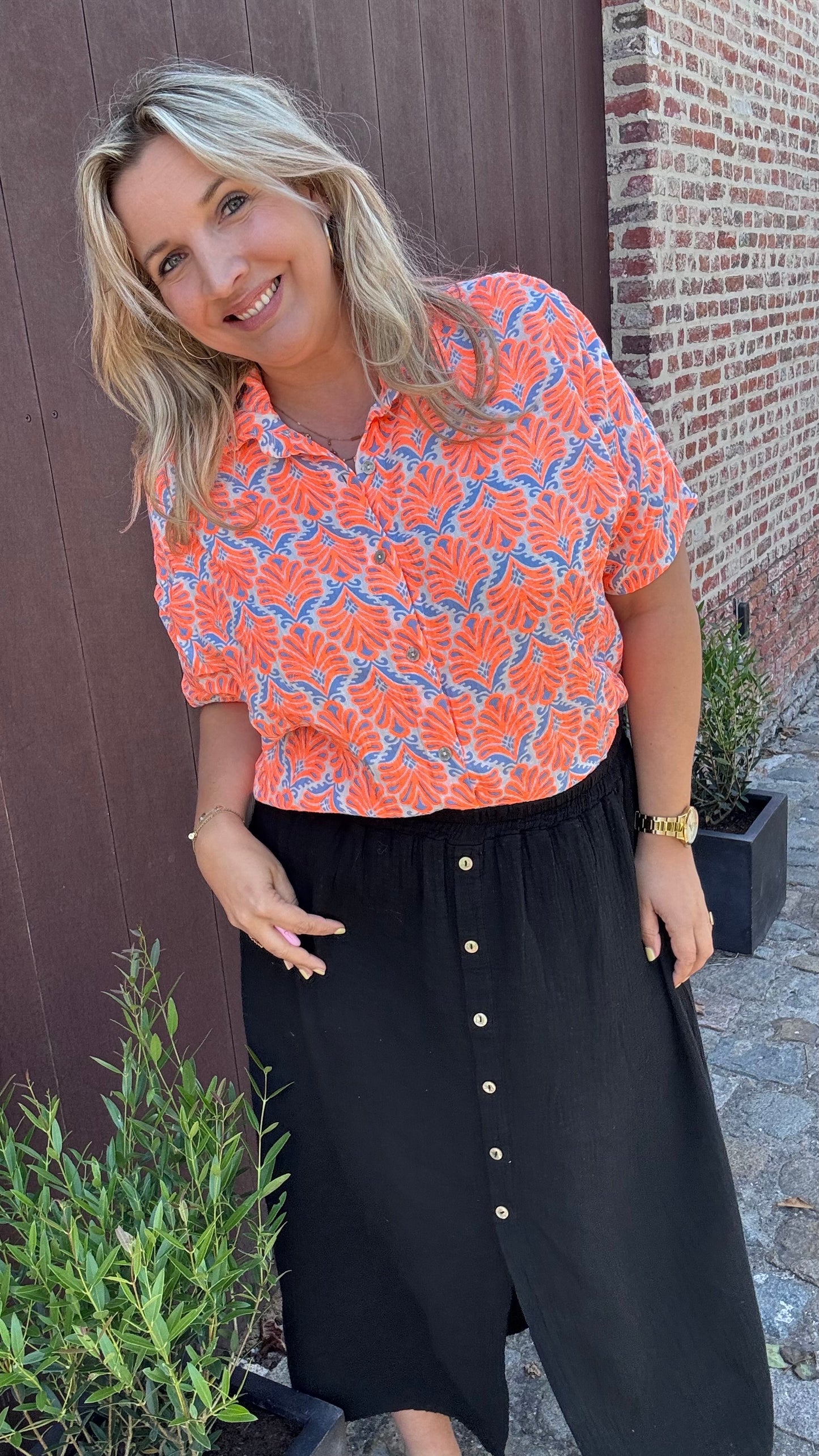 Sveya blouse - Blauw