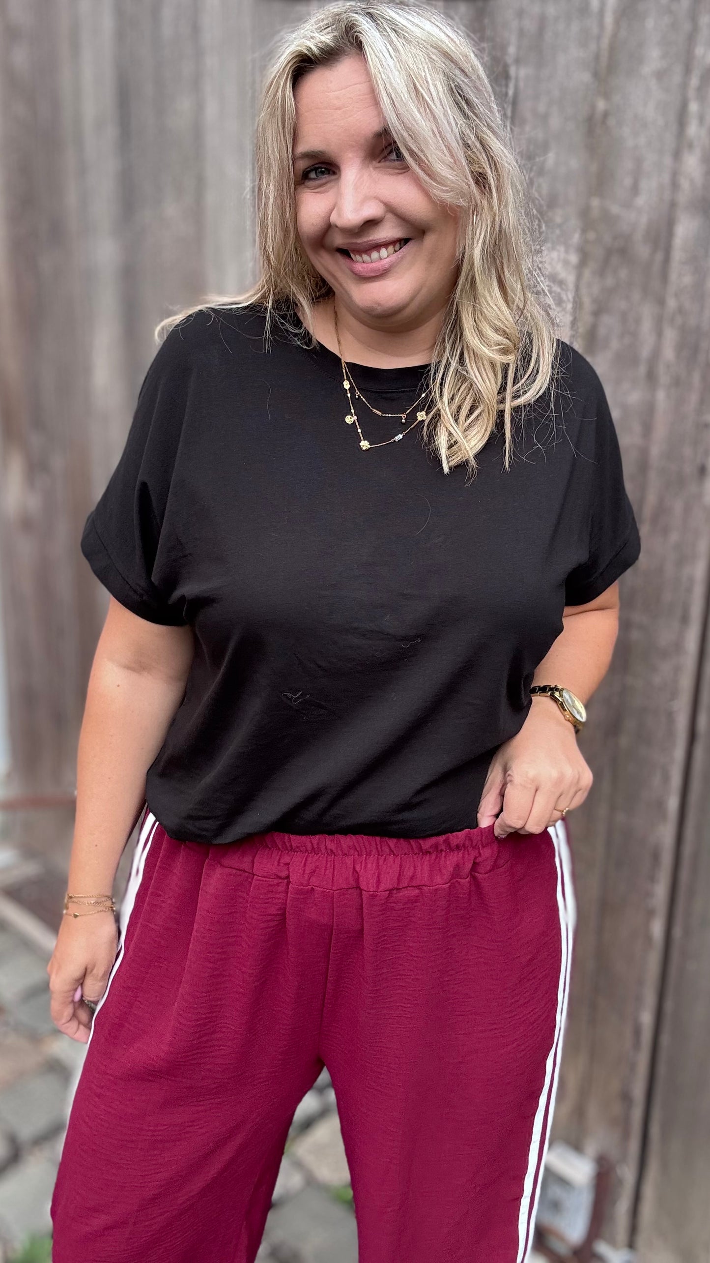 Billie jogging - Burgundy