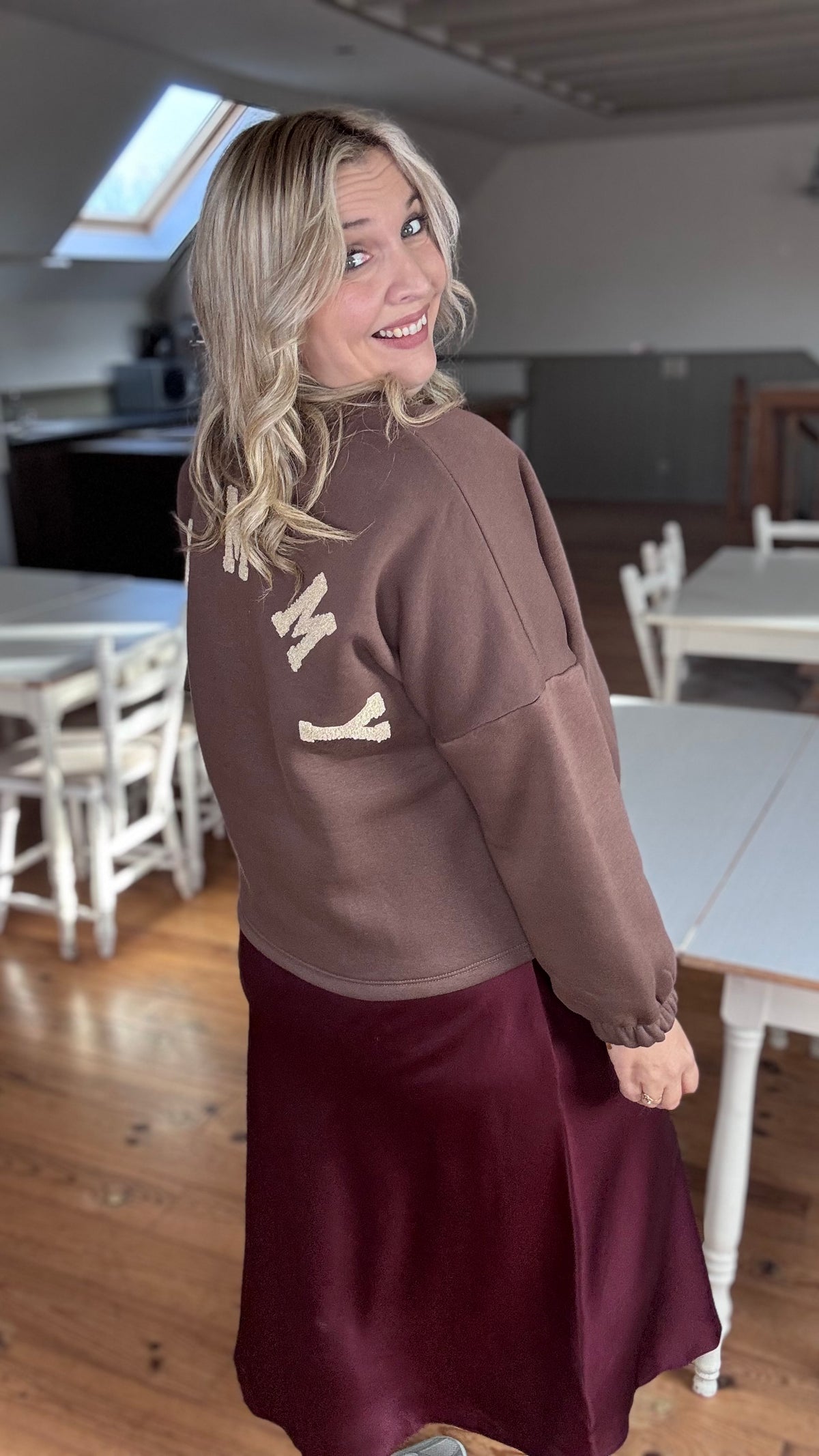 Mommy sweater - Bruin