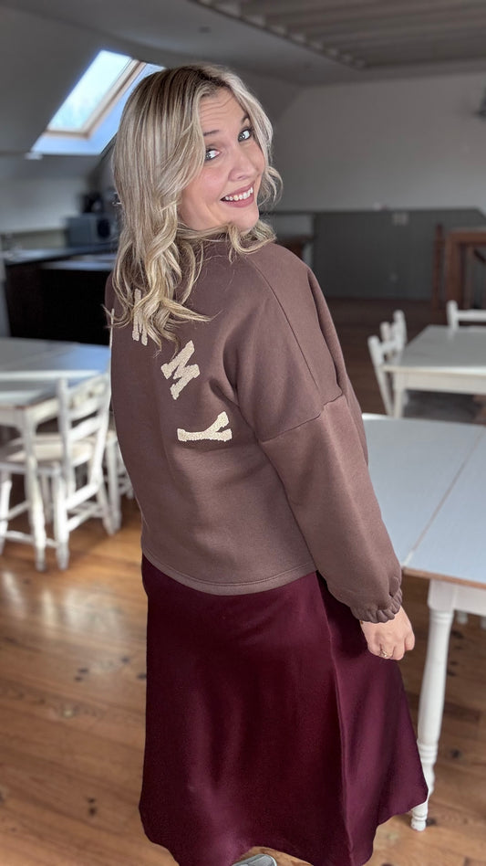 Mommy sweater - Bruin