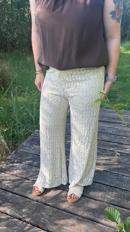 Amélie broek - Crème