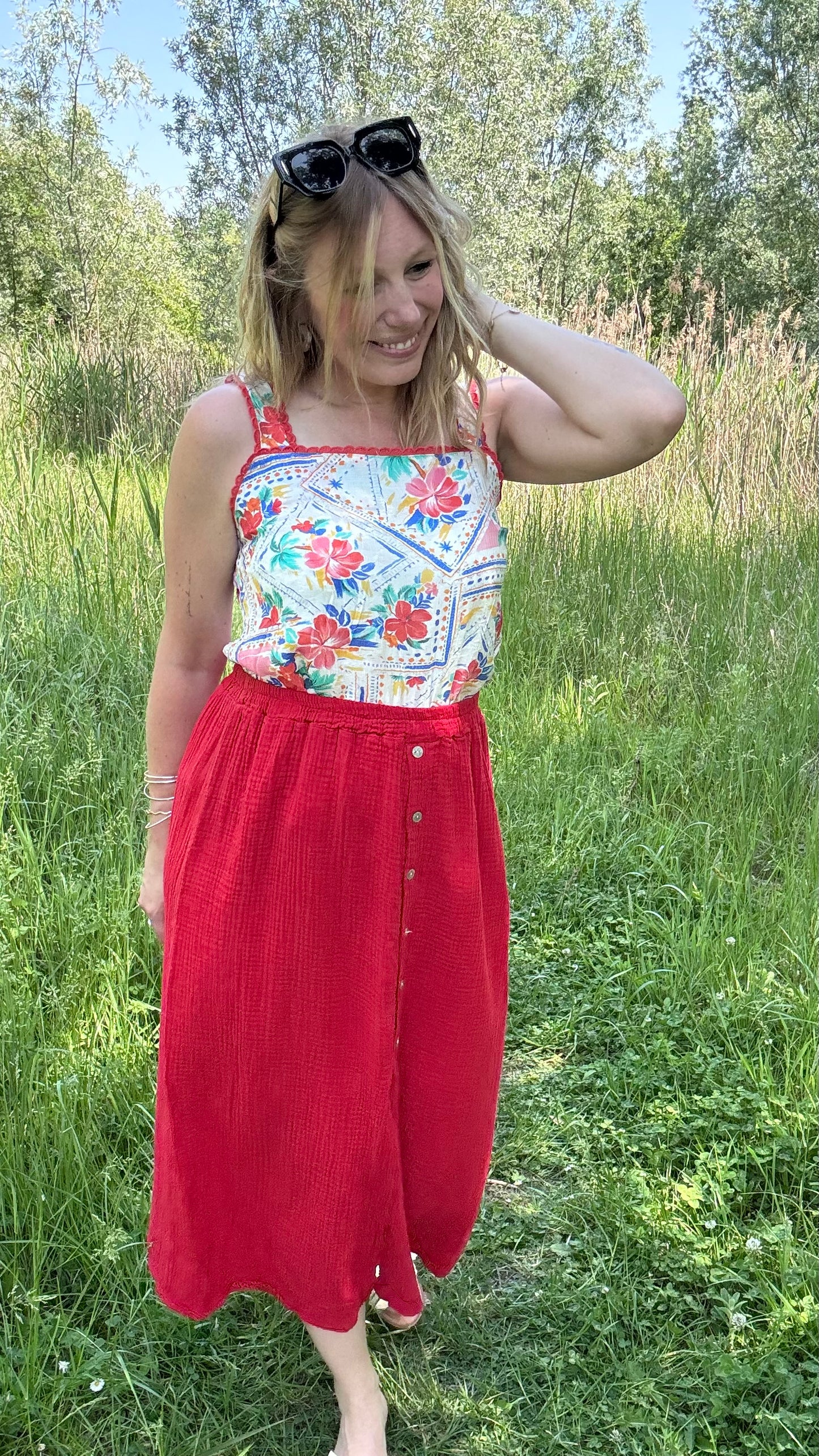 Ruth tetra rok - Rood