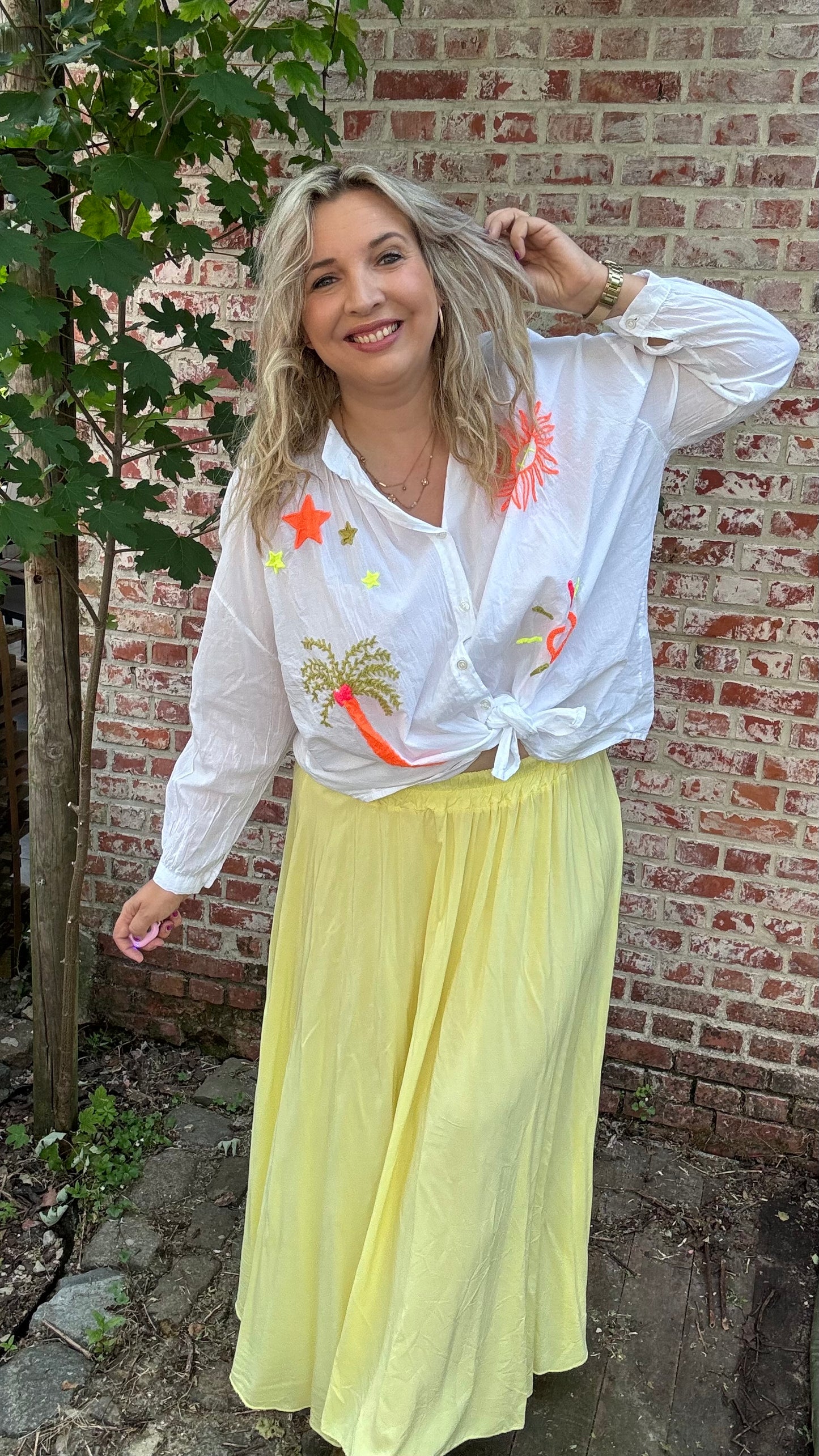 Solea rok - Geel
